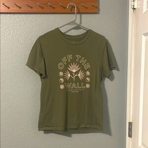 VANS Green T-Shirt Size Small